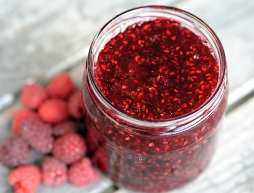Hallonmarmelad Hallonmarmelad